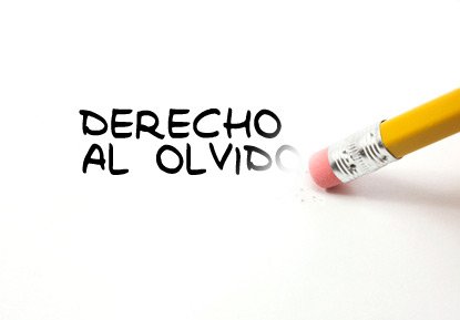 Ejercer derecho al olvido